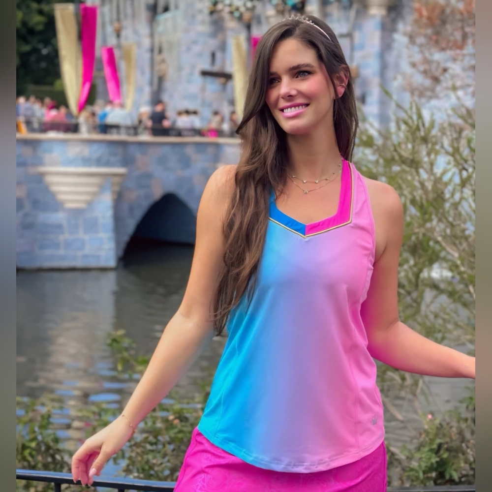 NWT Crowned Athletics Beauty Sleep Princess Flow Tank Top XXXL